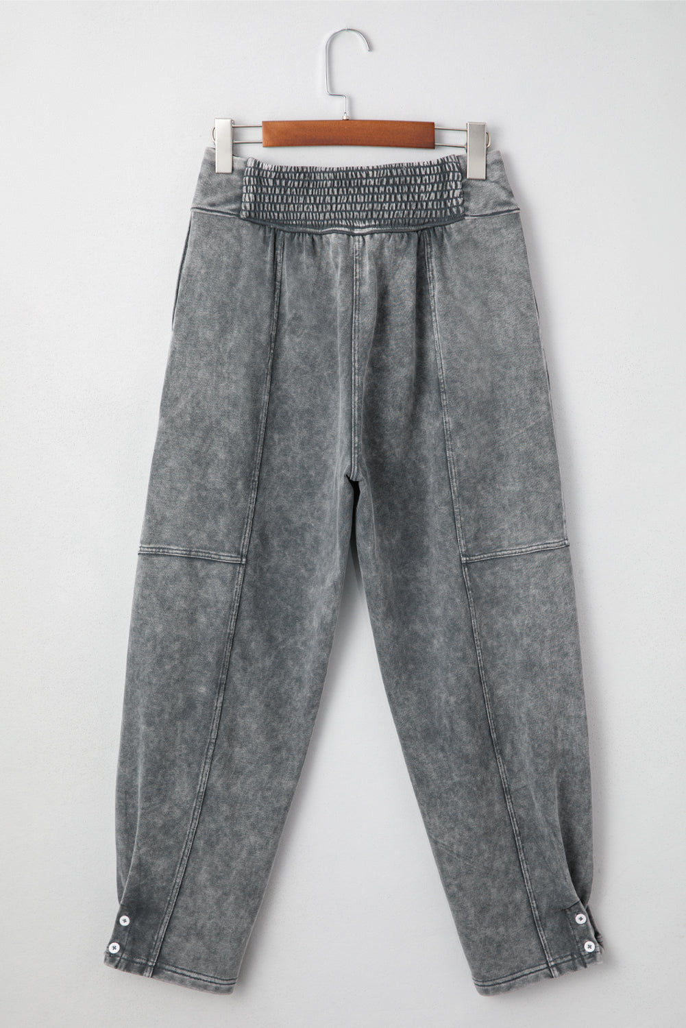 Elmwood Mineral Wash Jogger Style High Waist Pants