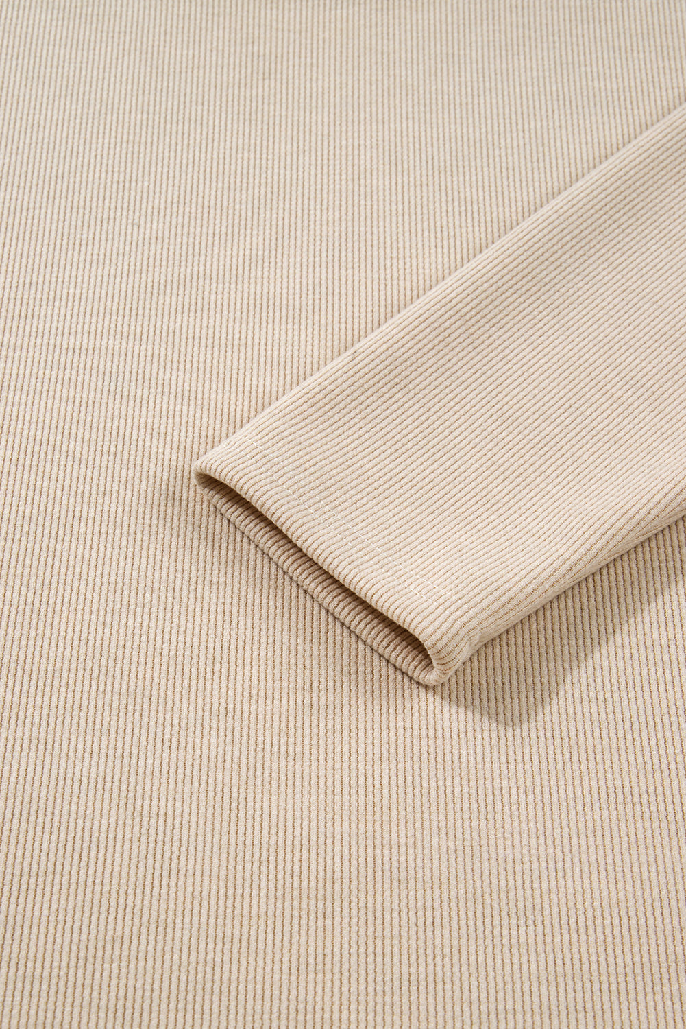 Jet Stream Drawstring Pullover Hoodie and High Waist Pants Corduroy Suit