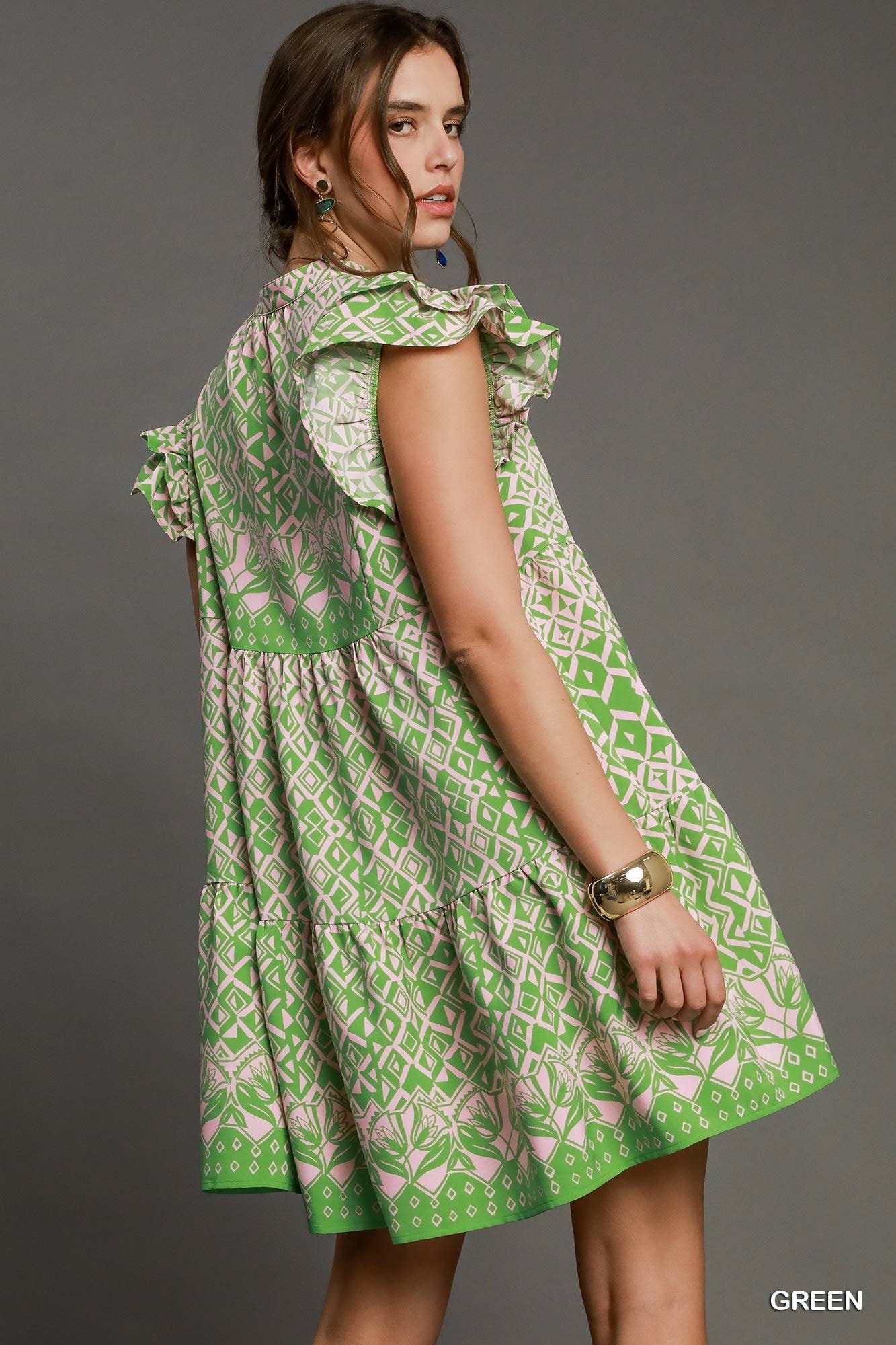 Vanilla Monkey: UmGee Mixed Print Dress