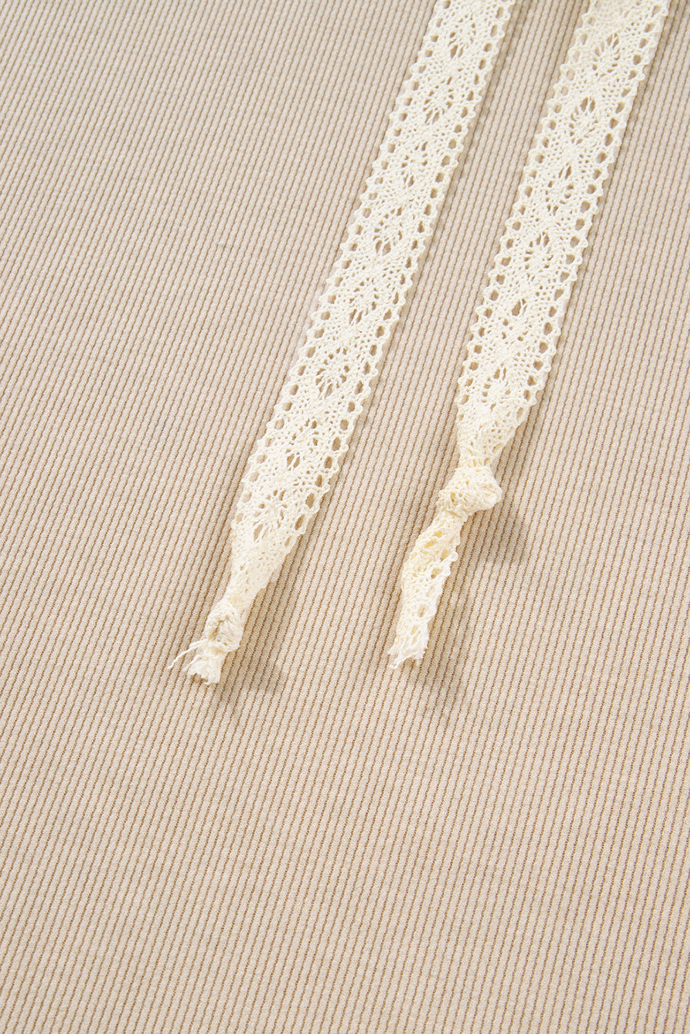 Jet Stream Drawstring Pullover Hoodie and High Waist Pants Corduroy Suit