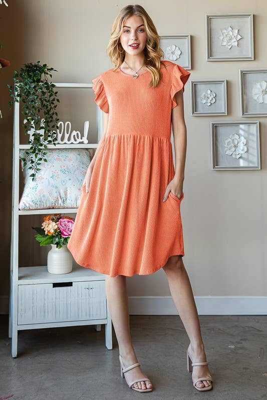 URBAN BABYDOLL MINI DRESS