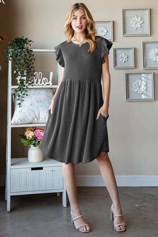 URBAN BABYDOLL MINI DRESS