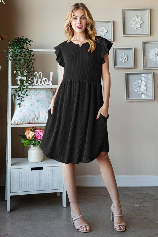 URBAN BABYDOLL MINI DRESS