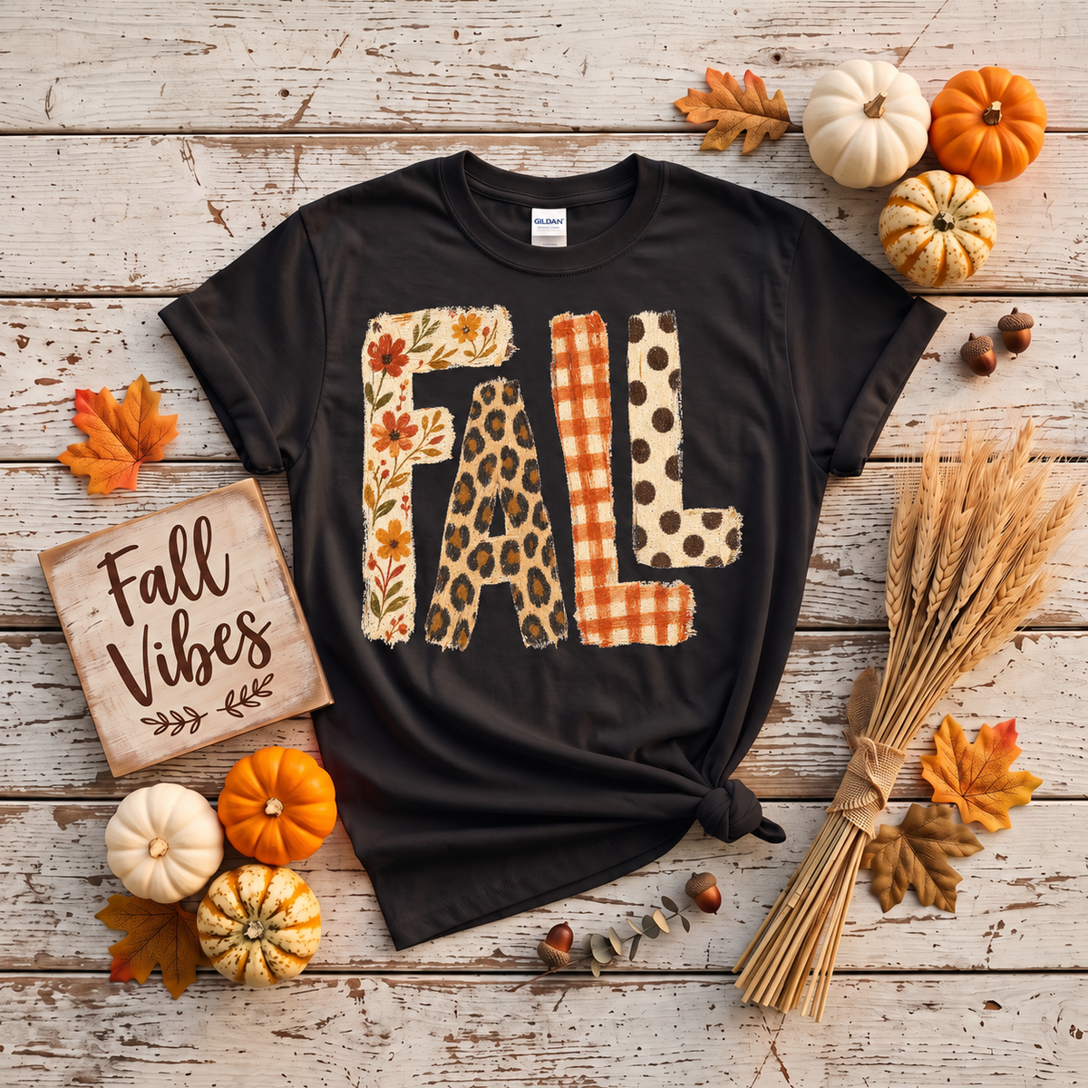 Fall in Style | Leopard, Floral & Plaid Graphic Apparel