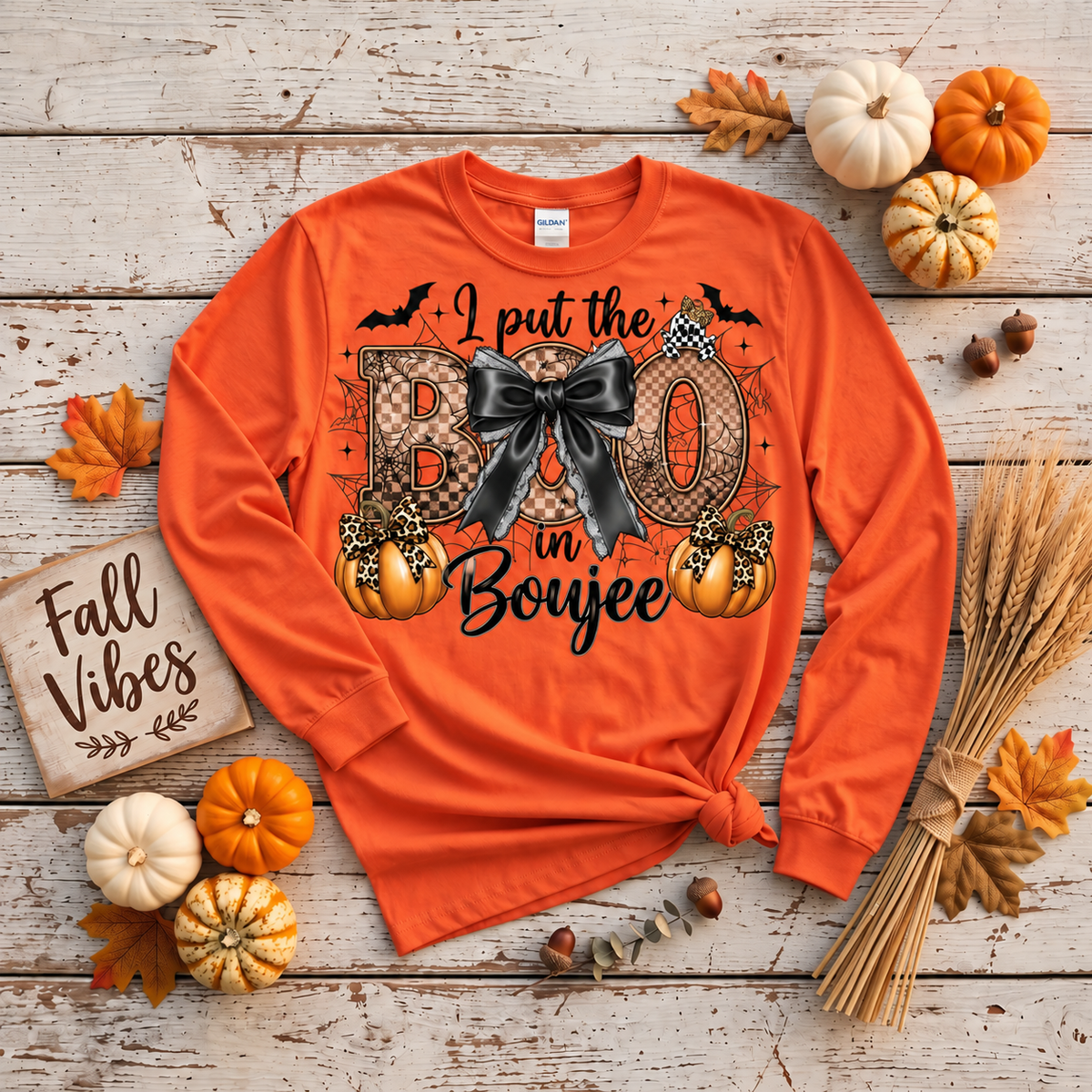 Put the Boo in Boujee Halloween T-Shirt