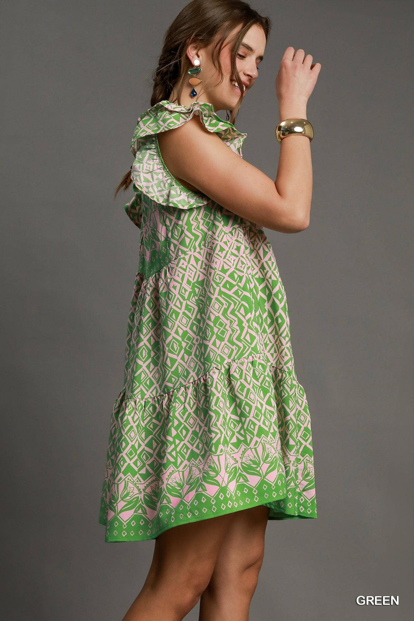 Vanilla Monkey: UmGee Mixed Print Dress