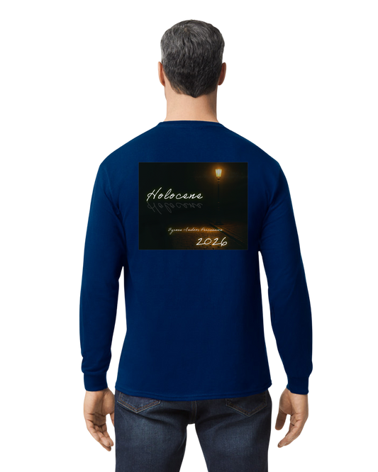 Byrnes High School Rebels Drum Line Crewneck LS TShirt | Official Indoor Percussion Merch